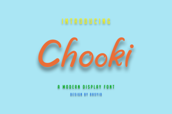 Chooki Font插图