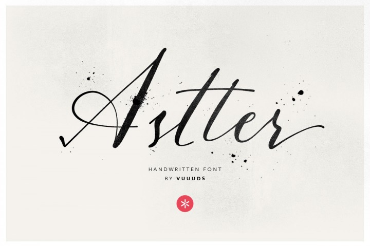 Astter Font插图