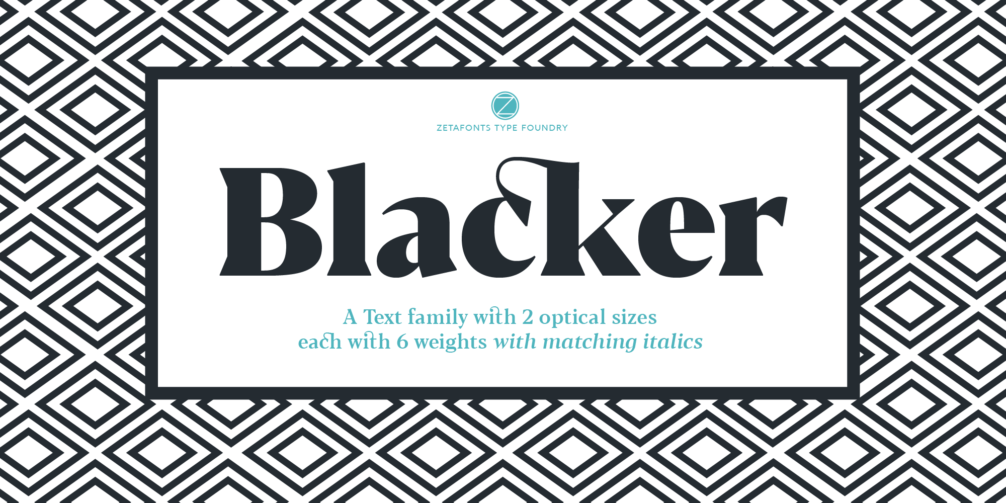 Blacker Font Family插图