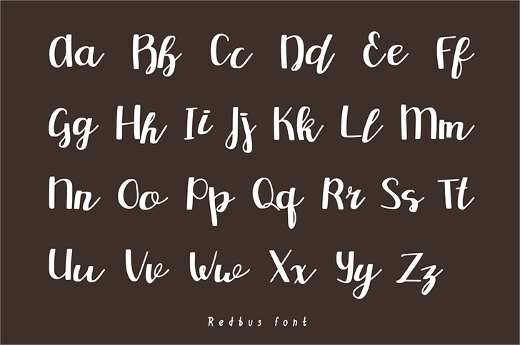 Redbus font插图1