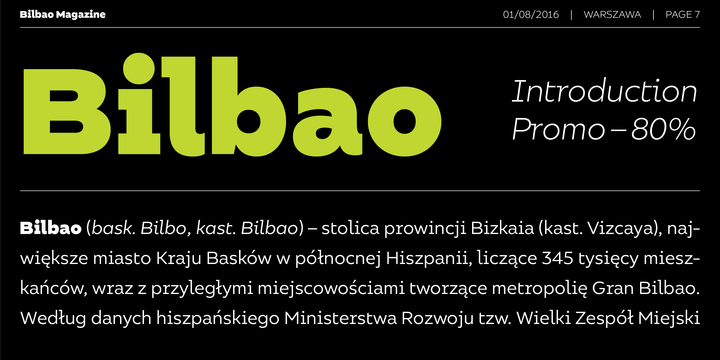 Bilbao Font插图6