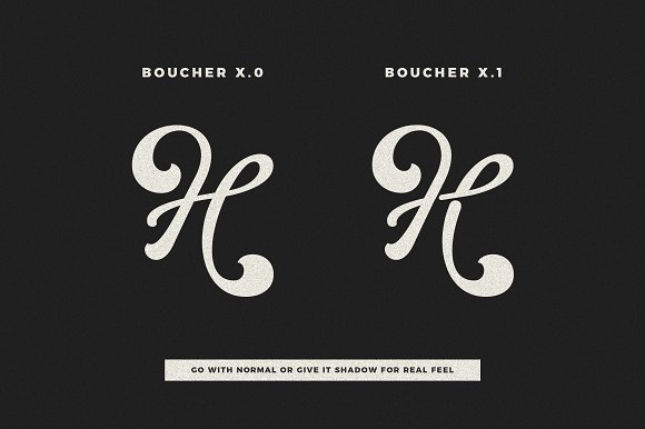 Bouchers X.1 Font插图1