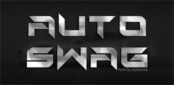 Auto Swag font插图
