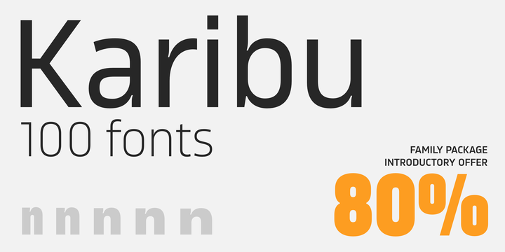 Karibu Font Family插图1
