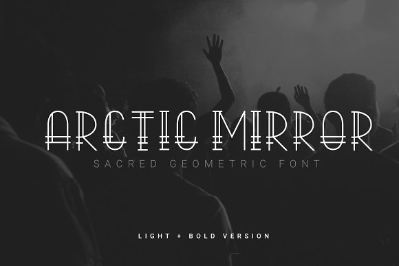 Arctic Mirror – Sacred Font插图