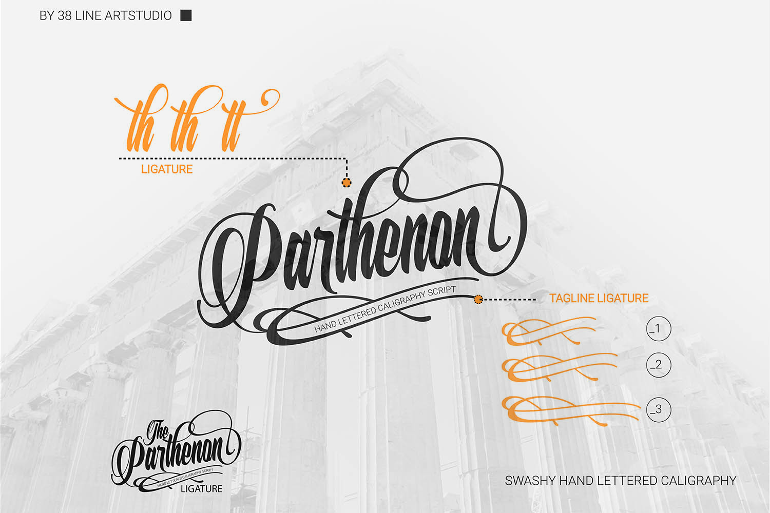 The Parthenon Font插图2