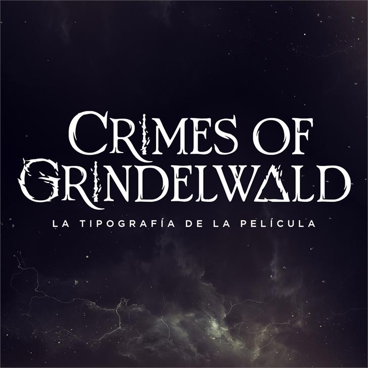 Crimes of Grindelwald font插图