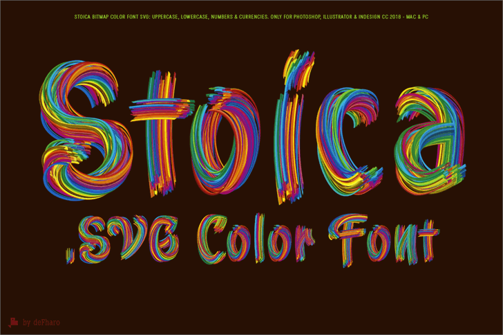 Stoica Brush font插图1