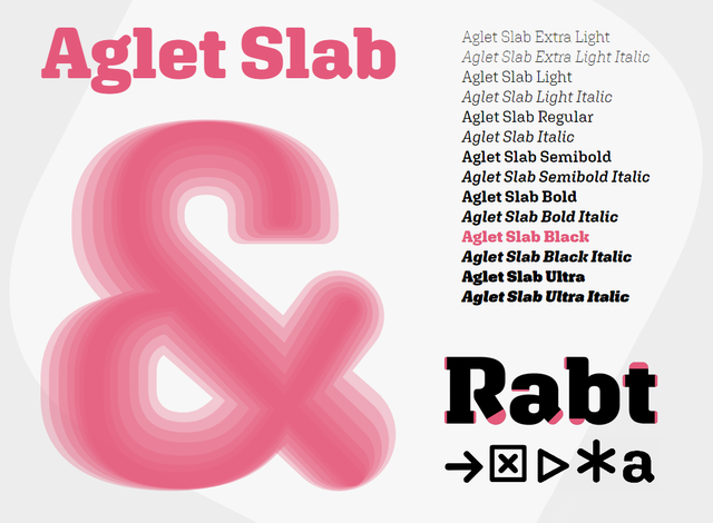 Aglet Slab Font Family插图1