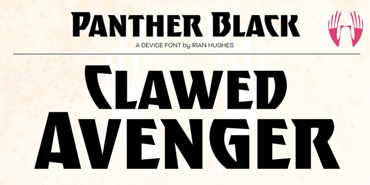 Panther Black Font Family插图1