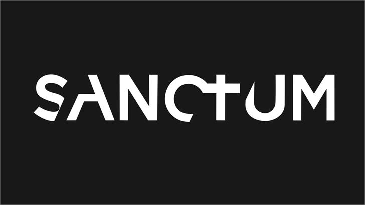sanctum font插图