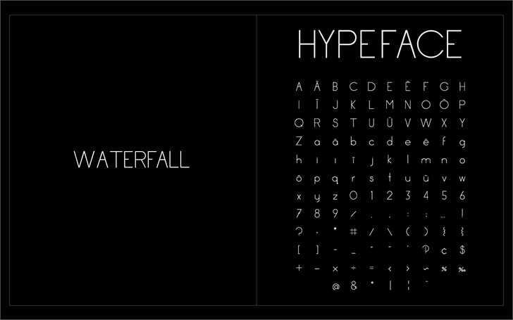 Hypeface – Reg font插图3