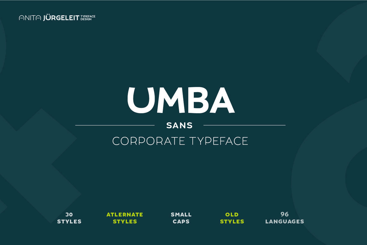 Umba Sans Font Family插图