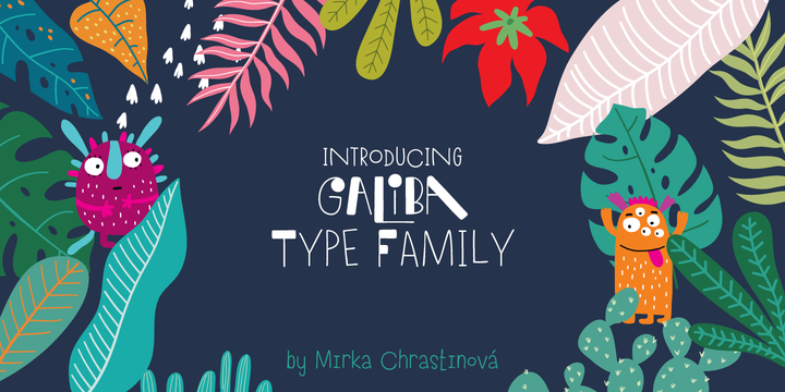 Galiba Font Family插图1