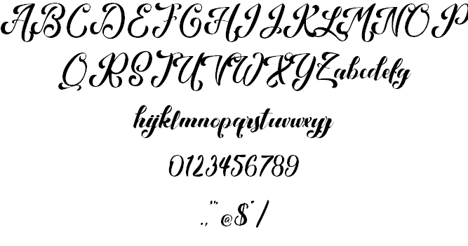 Kansha font插图1