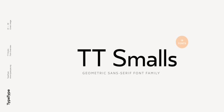 TT Smalls Font Family插图