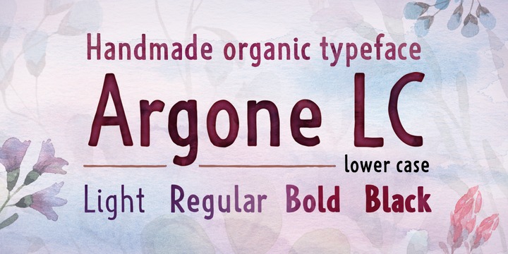 Argone LC Font插图