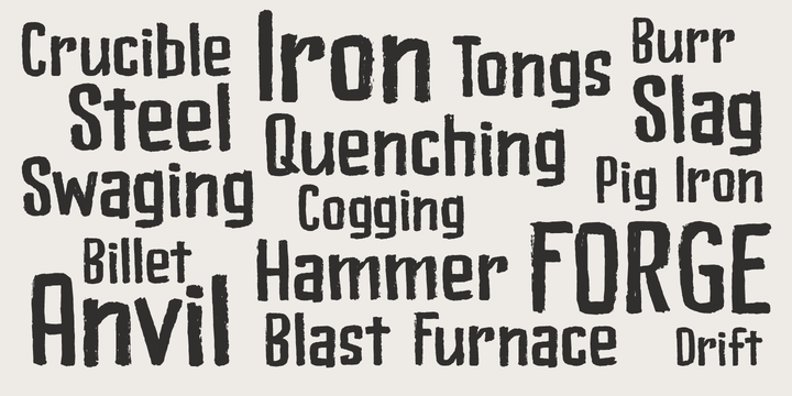 Bladesmith Font Family插图2