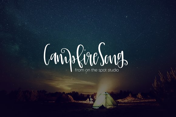 Campfire Song Font插图