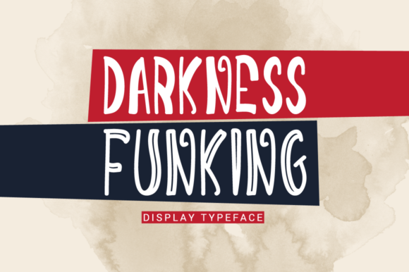 Creativefabrica – Darkness Font插图