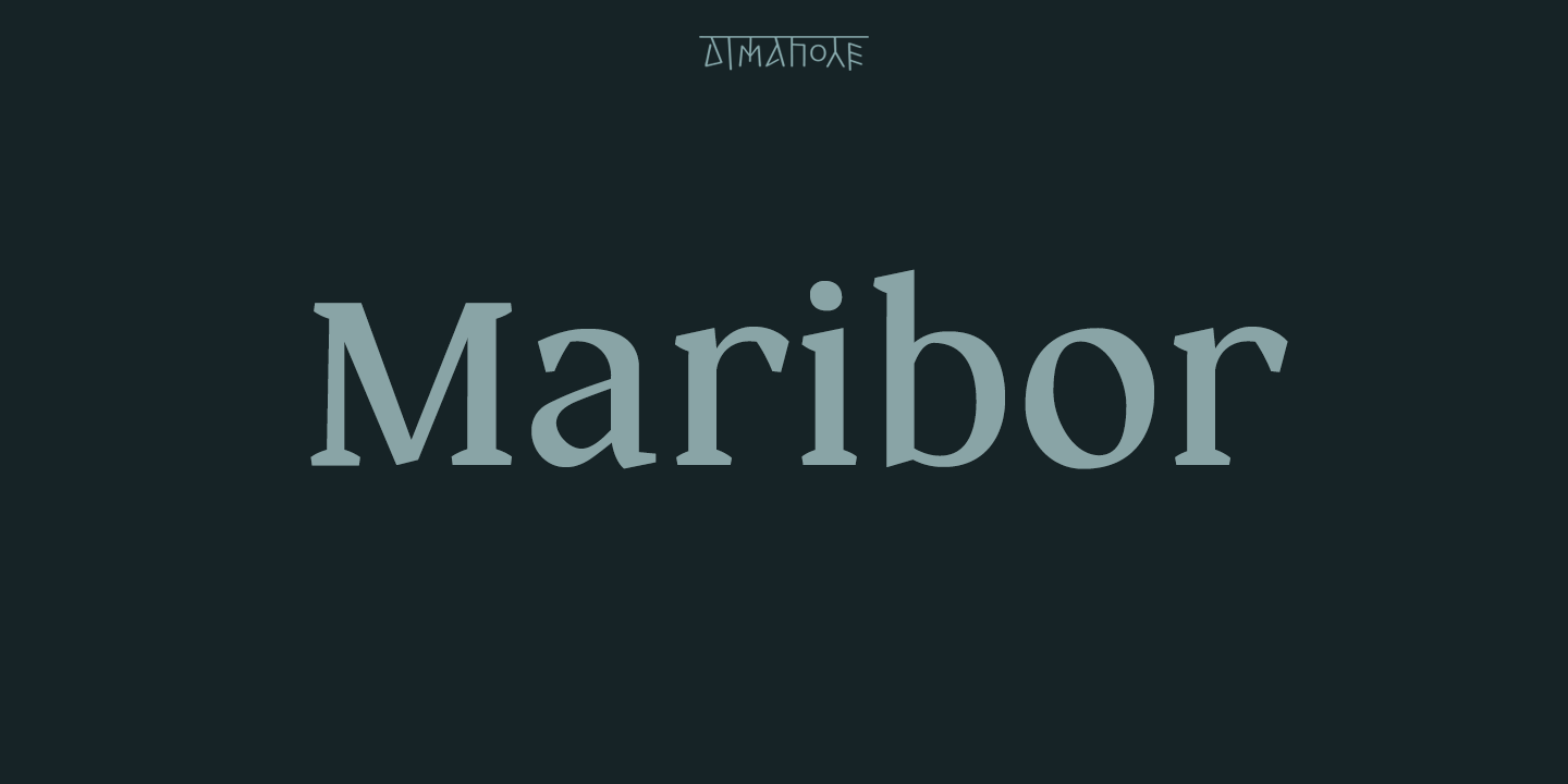 Maribor Font Family插图