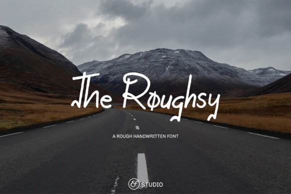 The Roughsy Font插图