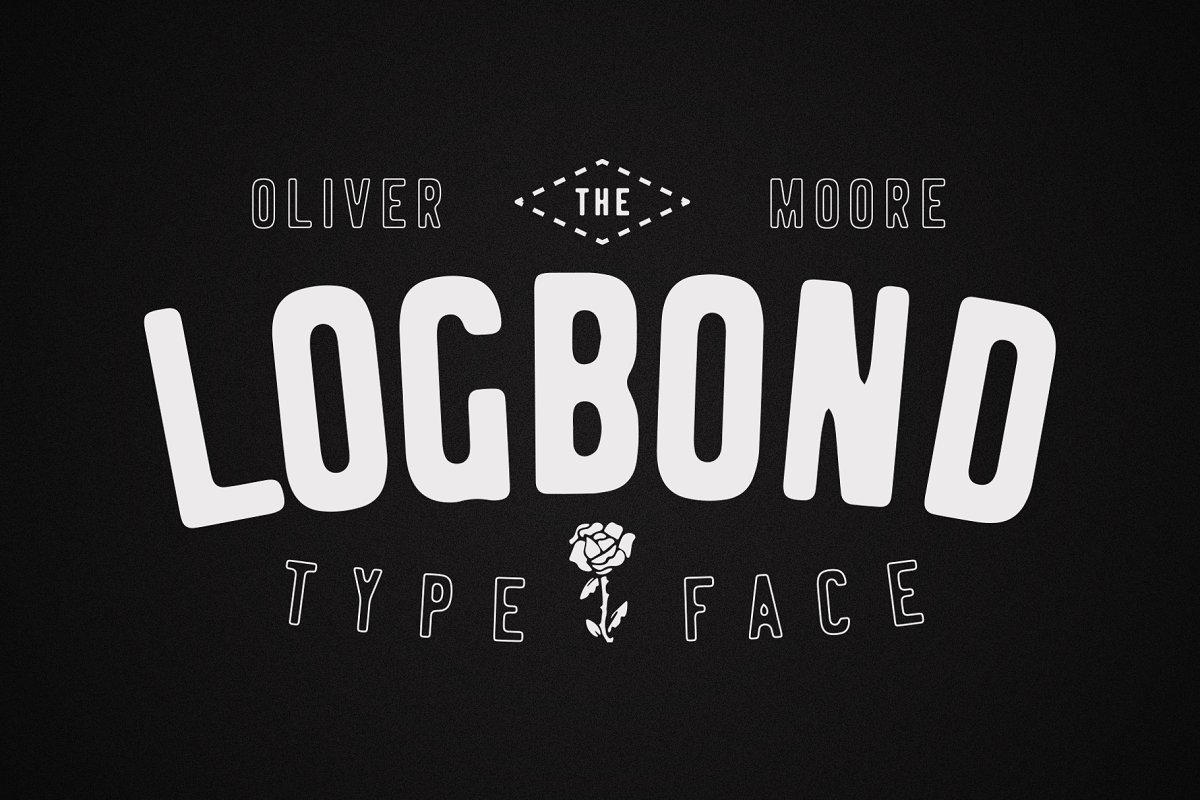 Logbond Font Family插图