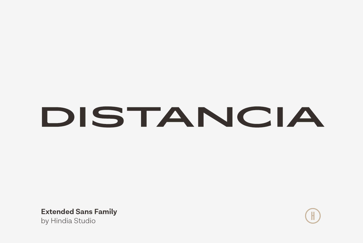Distancia Font Family插图