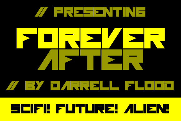Forever After font插图