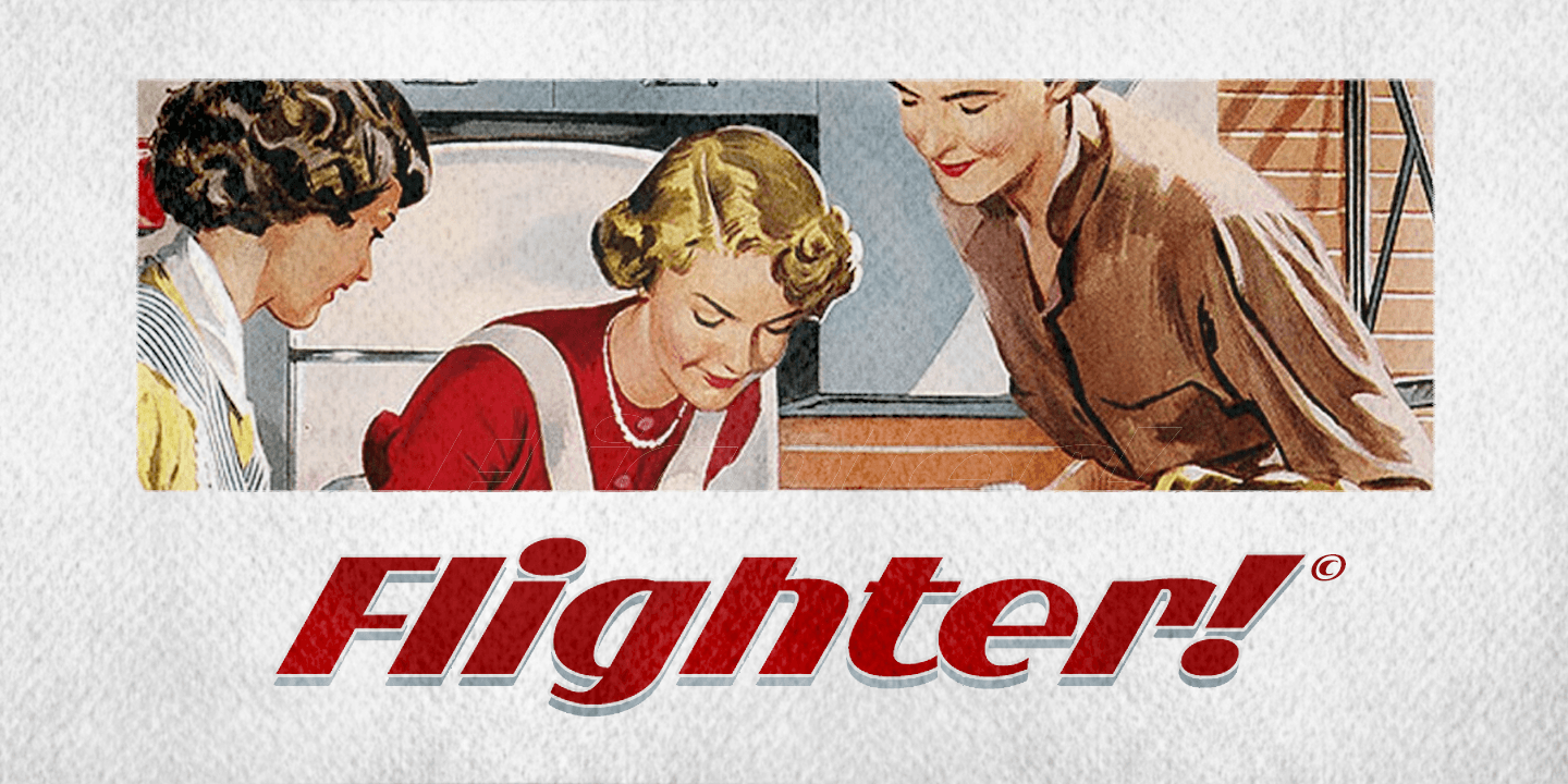 Flighter Font插图