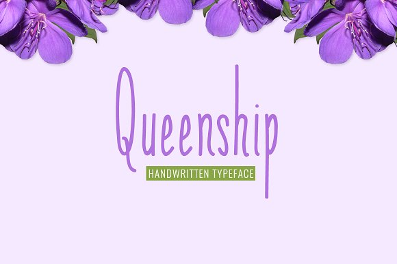 Queenship Typeface插图