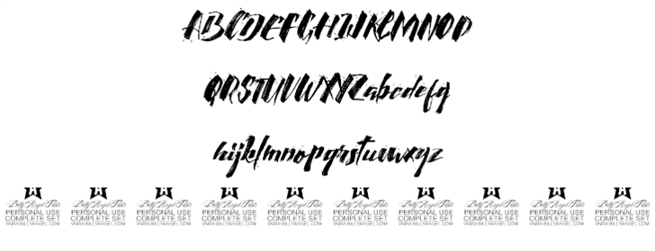 Calligraphy font插图2