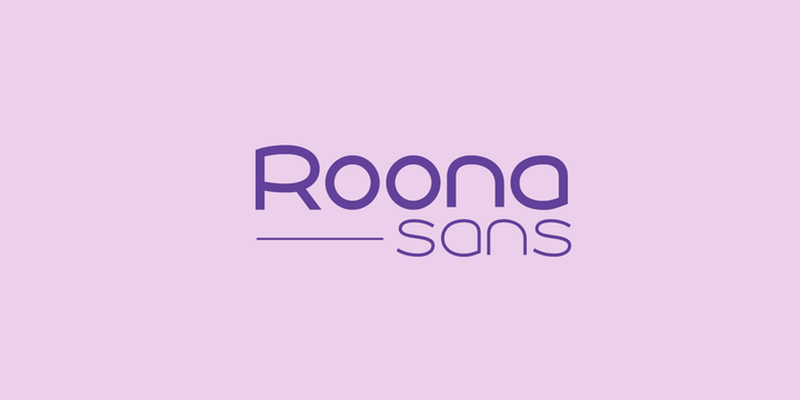 Roona Sans Font Family16设计网精选英文字体