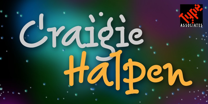 Craigie Halpen Font Family16设计网精选英文字体