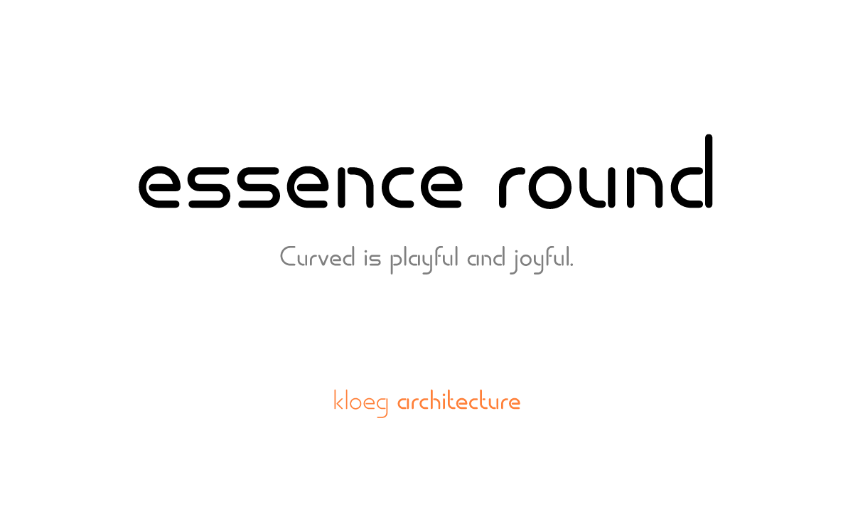 Essence Round Font Family16设计网精选英文字体