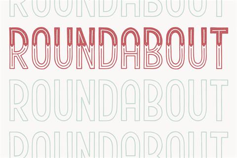 Roundabout font16设计网精选英文字体