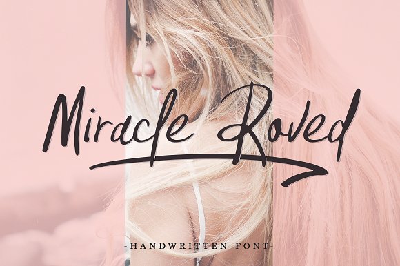 Miracle Roved素材中国精选英文字体