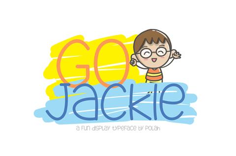 Go Jackie font16图库网精选英文字体