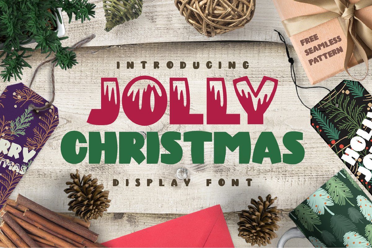 Jolly Christmas Font16素材网精选英文字体