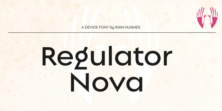 Regulator Nova Font Family素材中国精选英文字体