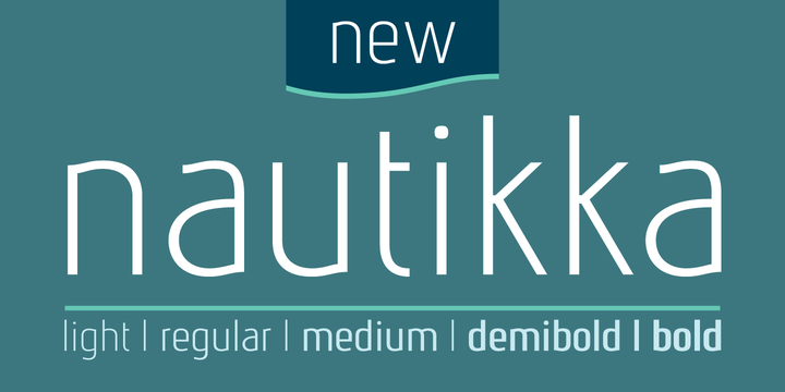 Nautikka Font Family16设计网精选英文字体