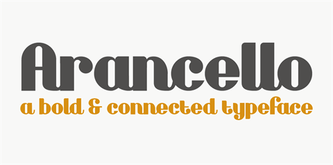 Arancello DEMO font16设计网精选英文字体