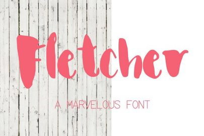 Fletcher Font16设计网精选英文字体