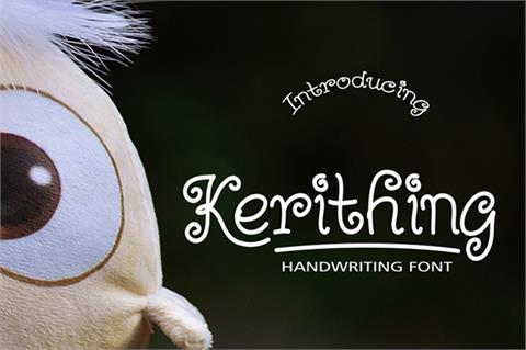 Kerithing font16设计网精选英文字体