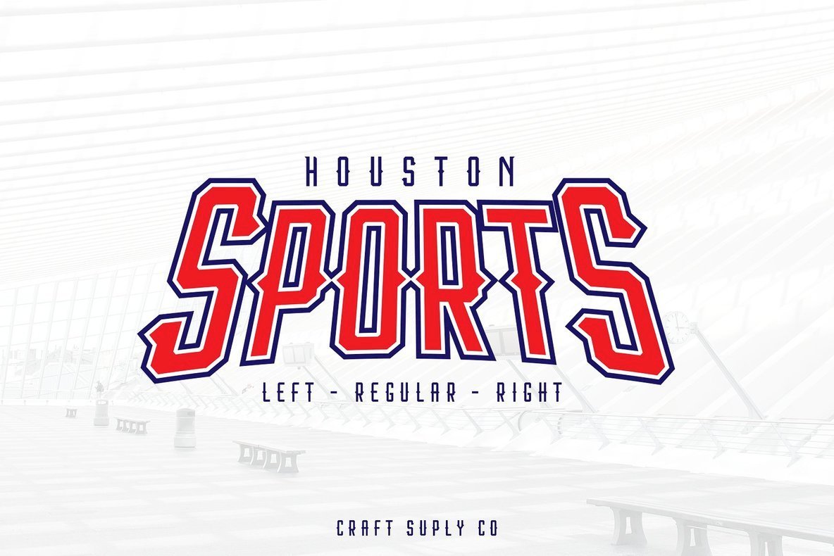 Houston Sports Font Family16图库网精选英文字体