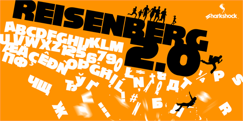 Reisenberg 2.0 font16设计网精选英文字体