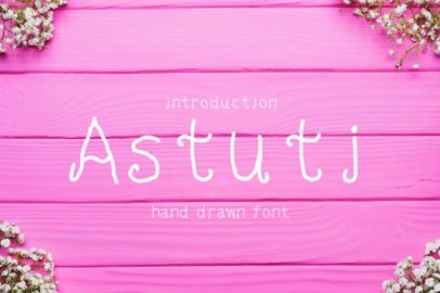 Astuti font素材中国精选英文字体