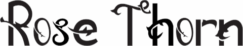 Luna thorn font16设计网精选英文字体