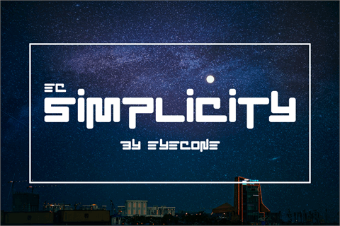 EC SimpliCity font16设计网精选英文字体