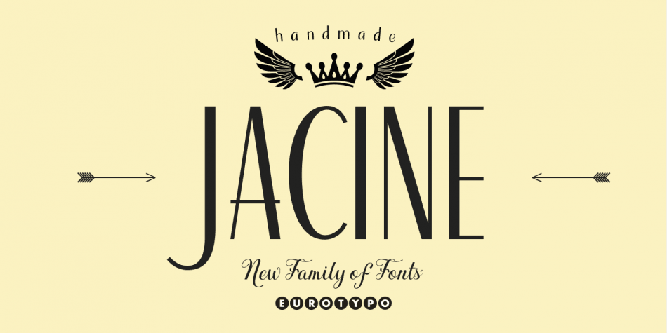 Jacine Font Family16设计网精选英文字体